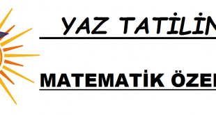 Yaz tatilinde matematik özel ders verenler