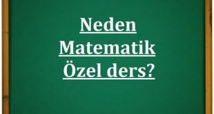 Neden Matematik özel ders